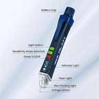 Voltage Tester, Non Contact Voltage Detector, Circuit Tester Dual Range Voltage Sniffer 12V-1000V/48V-1000V, Live Wire Tester with Alarm and Flashlight, Electrical Tester with LCD Display