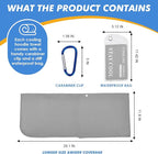 3 Pack Cooling Hoodie Towels for Neck and Face, UPF 50 Sun Protection & Instant Cooling, Ice Towels for Hot Weather, Soft Breathable Towel for Sport, Work Out, Gym, Camping & More Activities