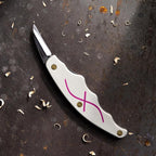 FLEXCUT Detail Jack | Ergonomic Wood Carving Knife with Aluminum Pistol Grip Style Handle Minimizes Hand Fatigue | Made in the USA | JKN90