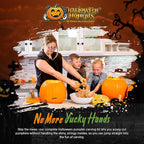 Pumpkin Scraper Glove – As Seen On Shark Tank - Mess Free and Fun Pumpkin Carving Kit – Carve and Clean Jack-O-Lantern Guts with Ease and Zero Mess on Your Hands! (Kids Kit)