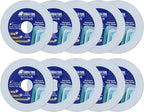 SHDIATOOL Diamond Glass Cutting Disc 4-Inch Saw Blade, Ultra-Thin Cut Off Wheel for Tile Ceramic Porcelain Marble 100mm (10 of Pack)
