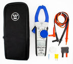 Westinghouse True RMS Digital Auto-Ranging 6000 Counts Clamp Meter, Current to 600 A, AC/DC Voltage to 1000 V, Resistance and Continuity, with Relative Mode and VFD, Incl. Case and 2 Year Warranty