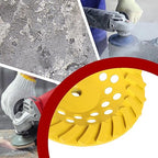 findmall 7 Inch Diamond Cup Grinding Wheel Turbo Row Grinding Wheel Angle Grinder Disc FIt for Grinder Polishing and Cleaning Stone