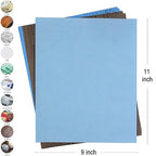 9x11 inch 16 Sheets Sandpaper, Wet or Dry 2000-10000 Grit 8 Assortment Sand Paper, Extra Fine Abrasive Pads for Automotive Sanding, Wood Turing Finishing, Metal Furniture Polishing and More