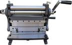 KAKA INDUSTRIAL Rolling Machine,12-inch, 3-In-1 Combination Shear Brake Roll Machine,20-Gauge Shear, 90° Press Brake|Shears and Slip Roll Machine for Shear Bending Rolling 3-IN-1/12