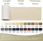 Canvas Repair Tape 4×70 Inch Waterproof Self-Adhesive Fabric Repair Patch for Repairing Boat Covers,Tents,Patio Umbrellas,Car Seats,Luggage,Sofas.(Beige)