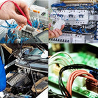 Fidioto AWG12 Wire Ferrules Terminals, 250pcs AWG12 Terminal Connector Wire Insulated Cord Pin Ends Terminals for Electric, Industrial, Chemical Industry, Power Control System, etc.