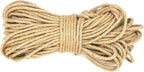 6mm x 150 Feet Natural Jute Rope, Twine for Gardening Tomato Climbing Plant Tie Floristry Crafts Gift Wrapping Packing Decor