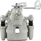 SCITOO 19B7123 19B7122 Rear Left & Right Disc Brake Calipers w/Bracket Fit For Mazda For CX-5 2013-2015, Single Piston