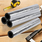 4 Pack Insulation Tubes 2 Inch, Pre-Slit Self-Adhesive Insulation Wrap, Highly Insulated for Copper Pipe, AC Line, Sprinkler (20mm Thick)