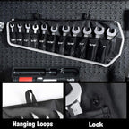 DURATECH Stubby Combination Wrench Set, SAE, 11-piece, 3/8'' to 1'', 12-Point, CR-V Steel, with Rolling Pouch