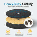 Gyros HT 11-32208/12 Fiberglass Reinforced Cut Off Wheel, 2-Inch Diameter, 12-Pack by Gyros