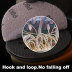 5 inch Sanding Discs 80 grit Mesh Disc Ceramic Abrasive Sandpaper Hook and Loop Orbital Sander Pads for Coating Removal,Body Repair, Auto Sanding 30 PCS