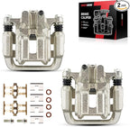 Torchbeam Rear Brake Calipers Set for Acura TL 1999-2008, Honda Element 2003-2011, Acura CL 2001-2003, Rear Left and Rear Right Calipers Replace # 19B2589+19B2588