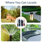 NOYAFA NF-816L Rechargeable Underground Cable Locator, Electrical Wire Tracer, Underground Wire Locator for Pet Fence Buried Sprinkler Valve, Locating Irrigation Tone Generator Kit Probe