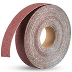 180 Grit Continuous Sandpaper Roll,1" x 32.13 Feet Emery Cloth Roll for Metalworking, Home Improvement, Sanding Automotive Plumbing