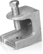 OhLectric Beam C Clamp - Malleable Iron - Zinc Plated Beam Clamp - Features 7/8" Jaw Opening - 1/2”-13 Set Screw Size And 300 lbs Max Load - Safety Beam Clamp - Supports 3/8”-16 Rods - OL-47761