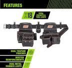 AWP Tool Belt, Tool Rig, Durable, Premium Tool Belt Organizer