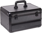 Tool Box Hard Case Tool Organizer Storage Cabinet Carry Case,Toolbox with Drawers, Black