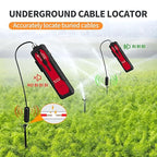 Underground Wire Locator – Rechargeable Cable & Pet Fence Break Detector, 2.6ft Depth, Earphone Support, Model NF-817L