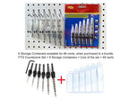FTG USA Adjustable Wood Countersink Drill Bit Set 6 Sizes #4 to #14 Set with Tapered Drill Bits for Woodworking