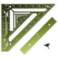 Commando 7.5" - Advanced Carpenter Square with Jig Block - Accurate Flatwork and Repetitive Markings (Ambush)