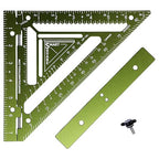 Commando 7.5" - Advanced Carpenter Square with Jig Block - Accurate Flatwork and Repetitive Markings (Ambush)