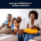 Motorola MG8725 WiFi 6 Router + Multi-Gig Cable Modem | 2-in-1 Device | Approved for Comcast Xfinity, Cox, Spectrum| Up to 6000 Mbps | DOCSIS 3.1 | AX6000 | [Not compatible with Xfinity 5G internet]