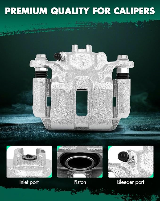 SCITOO Rear Brake Caliper With Bracket 19B2928, 19B2929 Compatible For Honda Odyssey 2005-2010