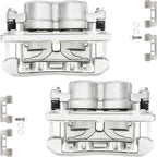Torchbeam Front Brake Calipers Set for Ford F-150 2005-2008, Lincoln Mark LT 2006-2008, Front Left and Front Right Calipers Replace # 18B4974+18B4975