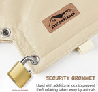 Backflow Preventer Insulation Cover - Backflow Pressure Vacuum Breaker Cover - Insulated Backflow Cover Pouch for Irrigation Back Flow Sprinkler Valves in Winter or Sun Exposure (13”W x 12”H, Sand)