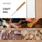 Heavy Duty Craft Woodworking Awl - Wood Scratching Awl Leather Work - Sewing Carpenter Awl Hand Stitcher
