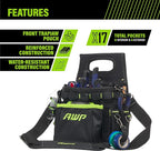 AWP Tool Pouch, Electrician Tool Pouch, Premium, Professional Multi-Pocket Organizer