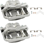 SCITOO Front Brake Calipers With Bracket 19B3106 19B3107 Compatible For Nissan For Quest 2004-2009 2011-2017