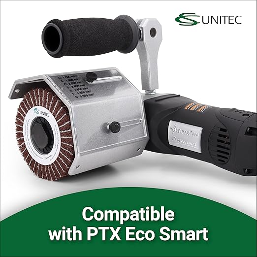 CS Unitec 47303 PTX Interleaf Combi Wheel, 180 Grit, 4" Diameter x 2" Wide