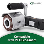 CS Unitec 47302 PTX Interleaf Combi Wheel, 80 Grit, 4" Diameter x 2" Wide