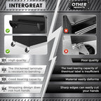 INTERGREAT Rolling Tool Chest with Wheels and 8 Drawers, Detachable Large Tool Cabinet with Lock for Garage, Locking Mechanic Tool Cart with Black Liner for Warehouse, Workshop, High Capacity