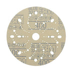 3M Hookit Blue Abrasive Discs 36181, Multi-Hole, 6 in, 400+ Grade, Pack of 50, Virtually Dust-Free, for Auto Sanding, Body Repair, Featheredging, Primer Sanding, Paint Preparation, E-Coat