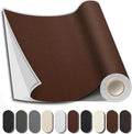 Leather Repair Patch, 17X79 inch Strong Sticky Repair Patch Self Adhesive Waterproof, DIY Large Vinyl Patches for Couches, Furniture, Sofa, Car, Chair (DBrown, 17X79 inch)