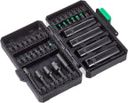 Amazon Basics Impact Driver Bit Set, 33-Piece Screwdriver (Previously Denali brand)