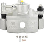 cciyu Front Right Brake Caliper Assembly w/Bracket 19B1379 1990-2000 For Honda For Civic,1993-1997 For Honda For Civic del Sol,1990-1991 For Honda For CRX