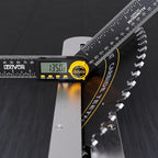 LEXIVON Aluminum Digital Angle Finder Gauge, 7-inch/180mm Multi-Purpose Protractor, Includes XL Display and Rugged Zippered Pouch (LX-DAF7)