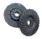 SIGNI 5 Pack SiC Plastic Back Grinding Wheel for Granite/Marble/Concrete and Glasses (4.5 INCH, 16 GRIT)
