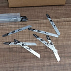 10-Piece T118G 3 Inch 32 TPI Assorted T-Shank Jig Saw Blades Set for Cutting Metal