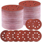 150 PCS 5 Inch Sanding Discs, Premium Orbital Sander Pads in 9 Different Grits - 40 80 120 180 240 320 400 600 800 Grit Hook and Loop Sandpaper for Random Orbital Sander