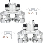 SCITOO 18B5300 18B5301 Rear Left & Right Disc Brake Calipers Assembly w/Bracket For Dodge For Durango 2011-2018,For Jeep For Grand Cherokee 2011-2018