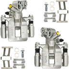 Torchbeam Rear Brake Calipers Set for Honda Civic 2006-2015, Acura ILX 2013-2018, Rear Left and Rear Right Calipers Replace # 19P3298+19P3299