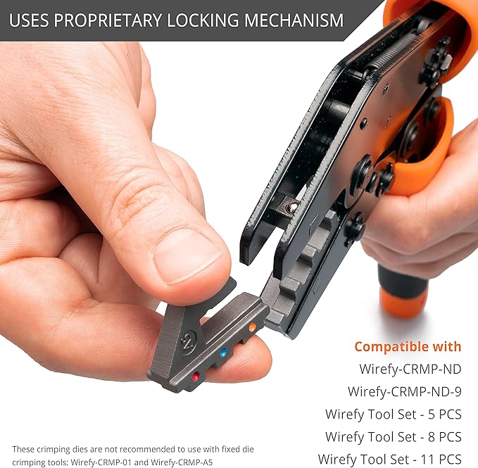 Wirefy Crimping Die for Solar Connectors - 14-10 AWG