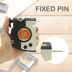 2 PCS Magnetic Plumb Bob Kit - 15 oz(425g) Plum Bob With 26 ft(8m) Automatic Stretching String,4 pcs Pencils, 2 pcs Pencil Sharpener