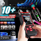 NF-859GT Network Cable Tester with Optical Power Meter10mw DualHead Visual Fault Locator,for POE/RJ45RJ11CAT5 CAT6 CAT3 Tone Probe KitEthemet Wire TracerFiber Tester LAN Network Tools